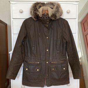 Barbour Kelsall Wax Parka Jacket